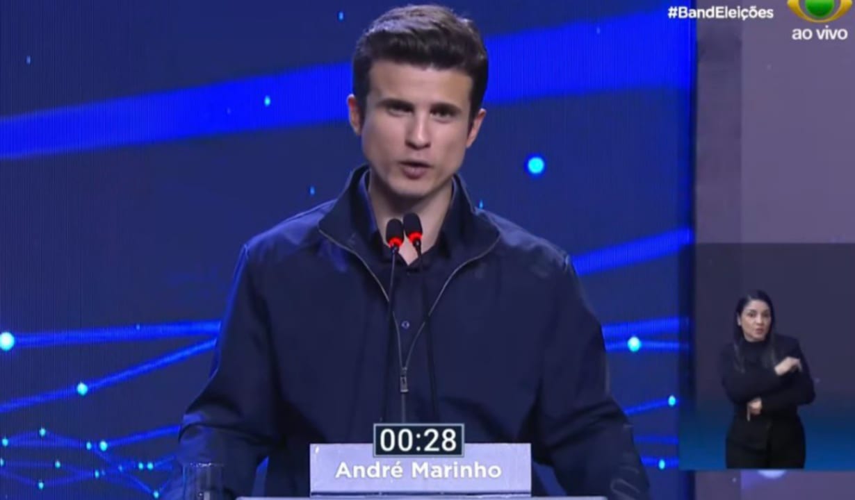André Marinho promete perseguir chefes do CV e do TCP em debate