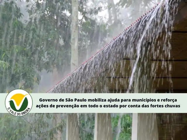 São Paulo envia ajuda humanitária a quatro cidades afetadas pelas chuvas