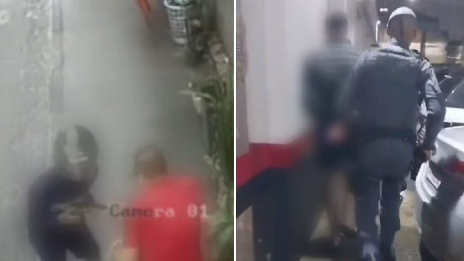 Homem é preso após roubo com tiro contra vítima no Centro de Santos; VÍDEO