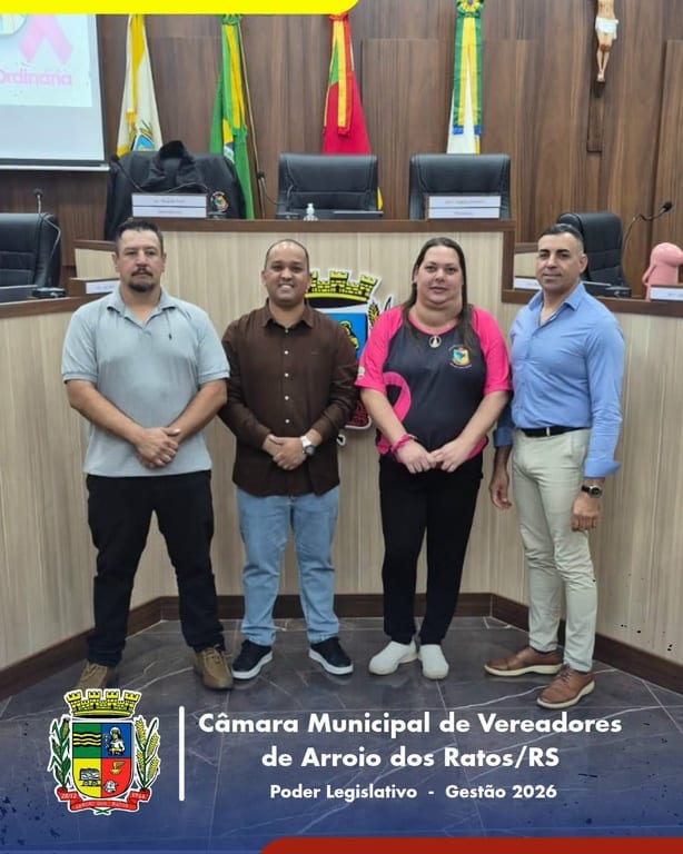 Eleita a Mesa Diretora da Câmara para 2027