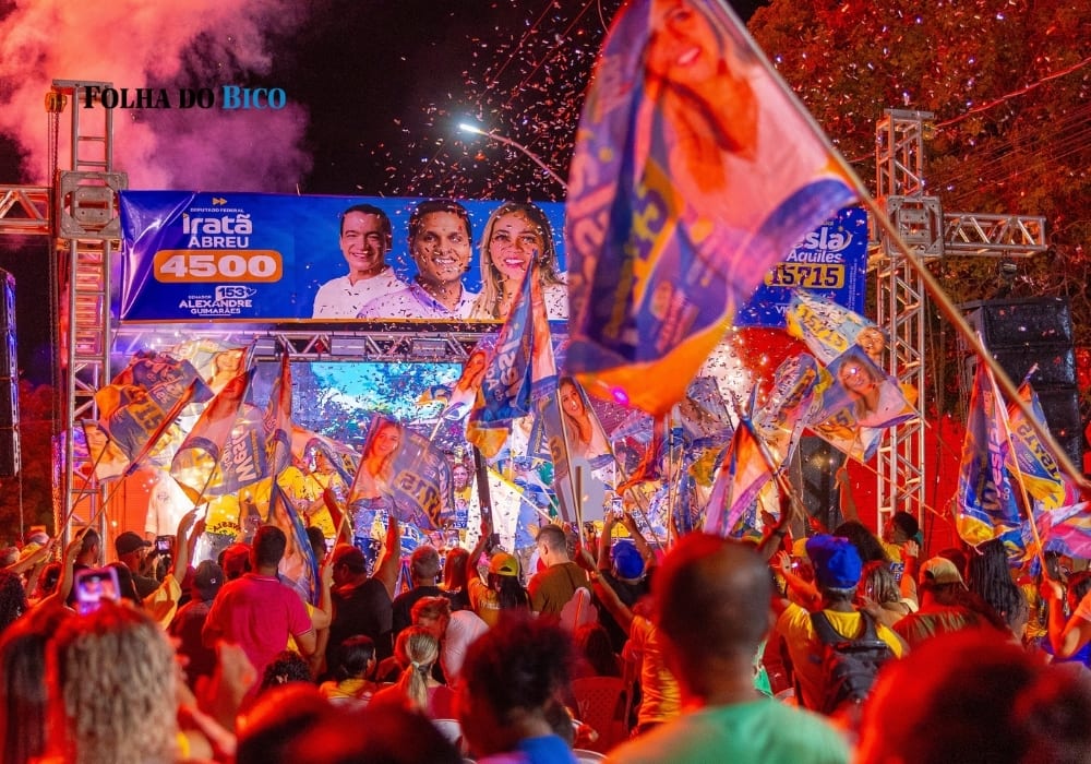 Wesla do Aquiles abre campanha com caminhada e comício ao lado de Vicentinho, Amélio e Luxemburgo