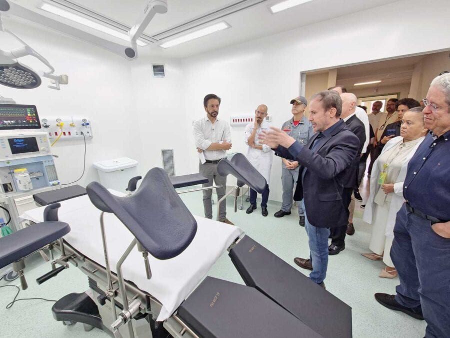 Prefeitura entrega reforma da Unidade de Tratamento e do Ambulatório de Queimados do HMT