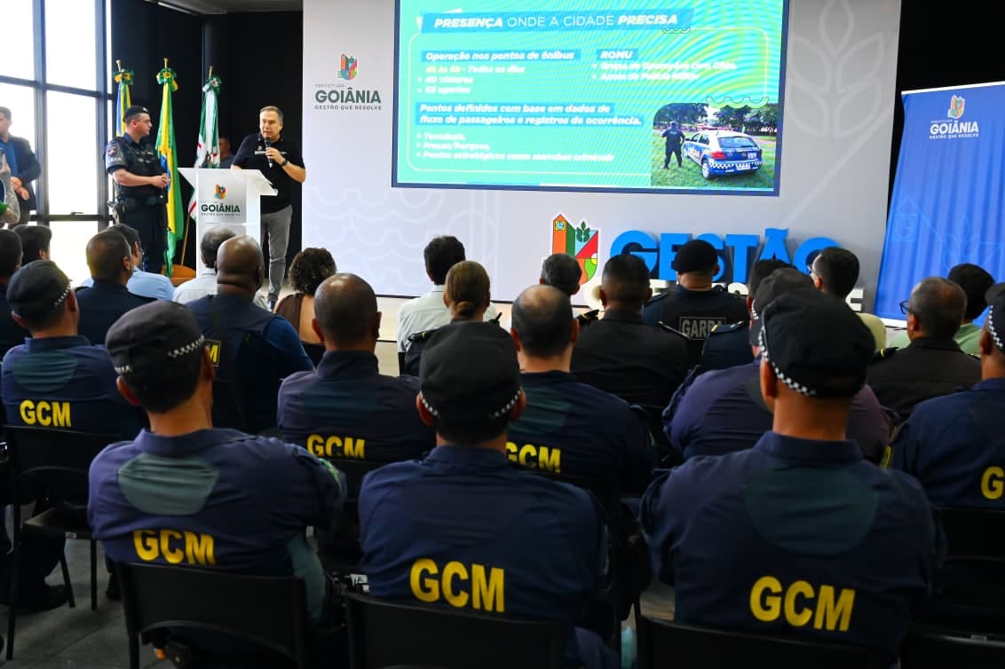 Goiânia + Segura: Prefeitura de Goiânia anuncia 10 mil câmeras, novas viaturas e reforço da GCM