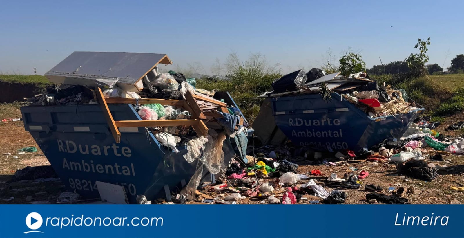 Prefeitura de Limeira autoriza mais caçambas no Ernesto Kuhl