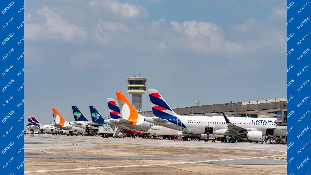 Azul, Gol e Latam estão entre as 100 maiores aéreas do mundo em voos diários; ranking