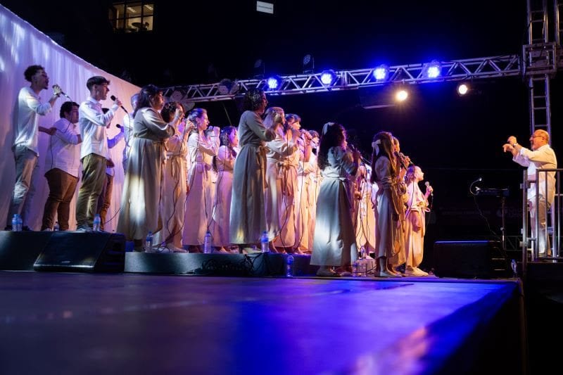 Coro Unimed: na trilha sonora de O Grande Espetáculo de Natal desde 2016