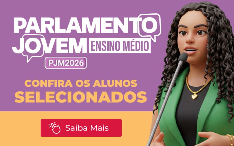 Câmara de SP seleciona 55 estudantes para Parlamento Jovem Ensino Médio 2026
