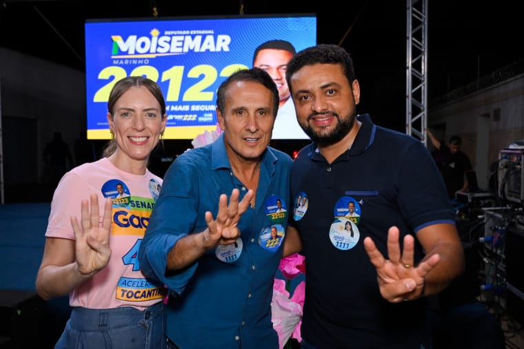 Gaguim relembra ações de valorização da segurança e da educação quando governou o Tocantins