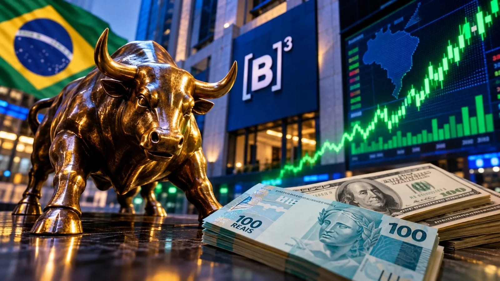 Dólar abaixo de R$ 5 e Bolsa em recorde: entenda o movimento do mercado financeiro