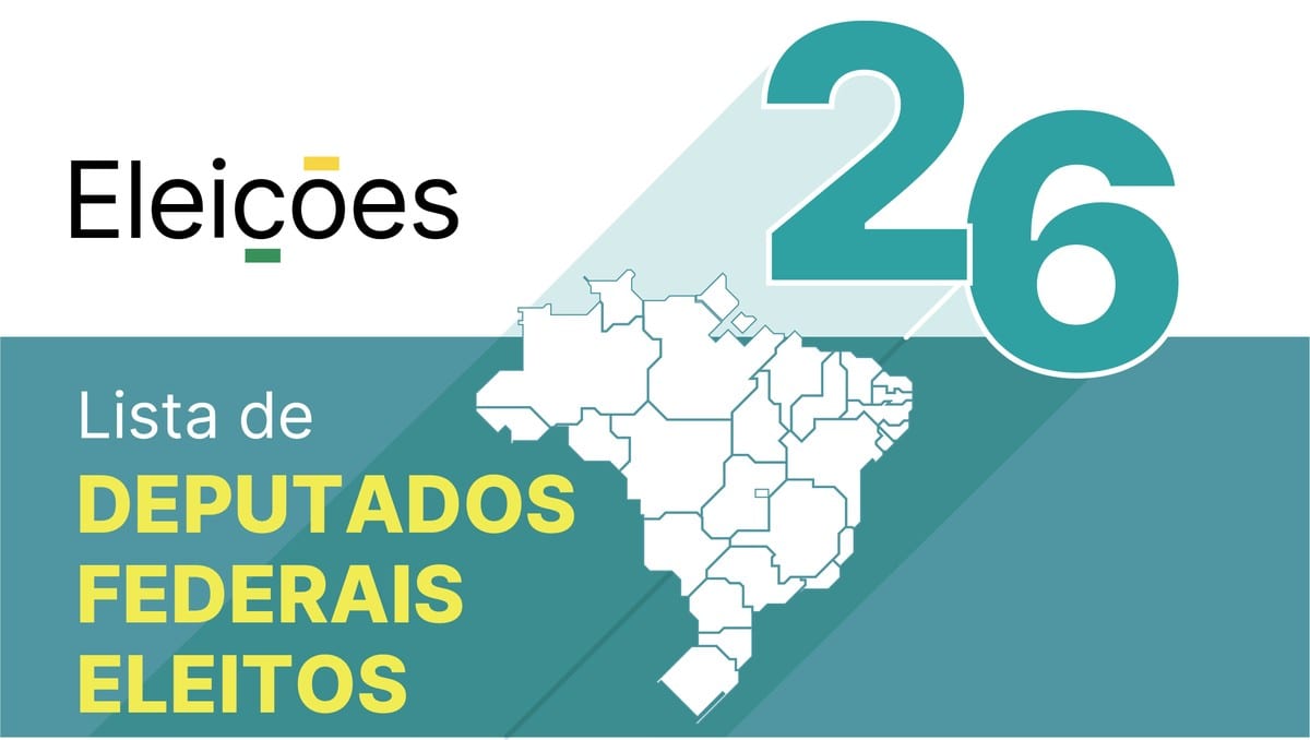 Deputados federais eleitos por Minas Gerais (MG): veja a lista de 2026