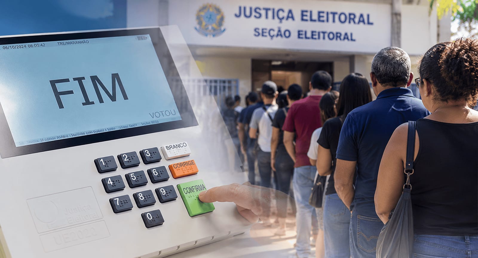 Brasileiros vão às urnas e votam para presidente e governadores no 2º turno das Eleições 2026