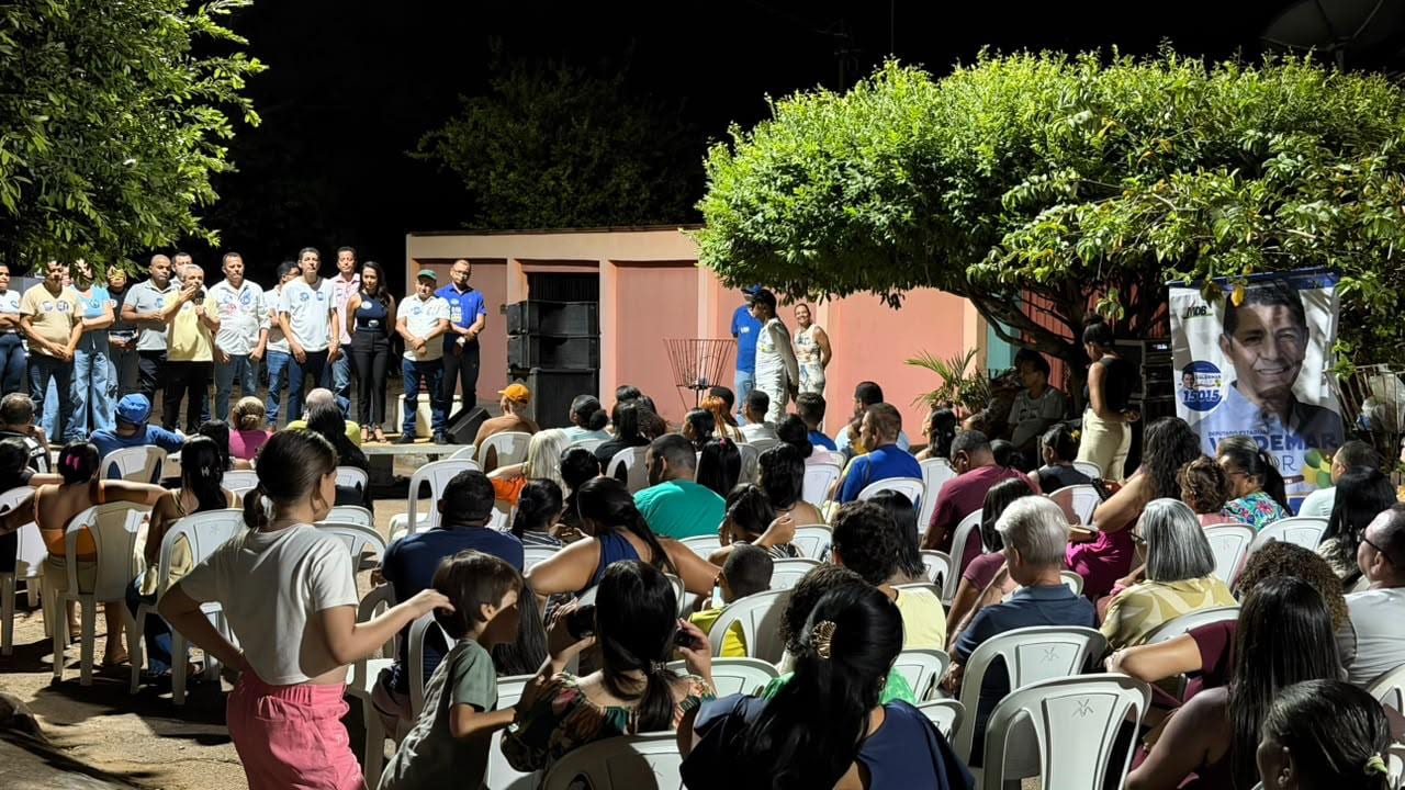 Valdemar Júnior reúne apoiadores em Porto Nacional