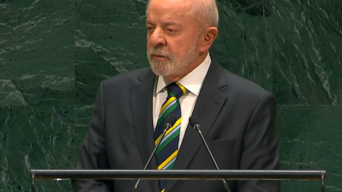 Lula chama de “genocídio” ação de Netanyahu em Gaza na ONU