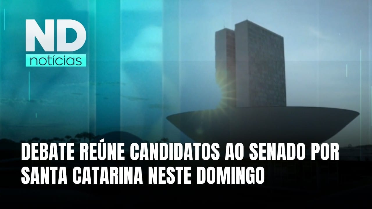 Debate reúne candidatos ao Senado por Santa Catarina neste domingo