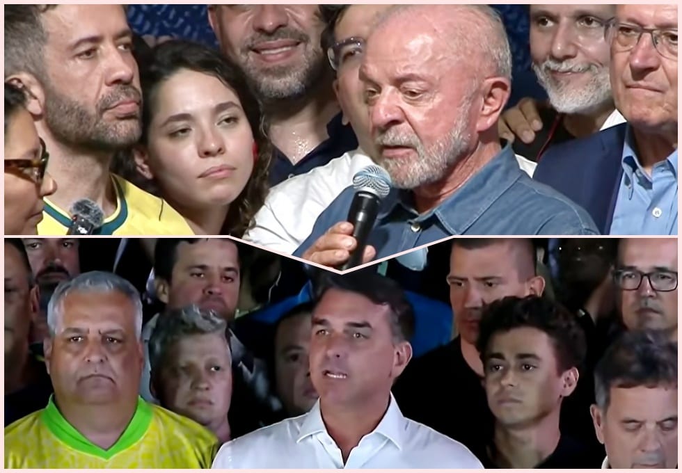 “Ressaca eleitoral”: As reações de Flávio Bolsonaro e Lula após o resultado das urnas