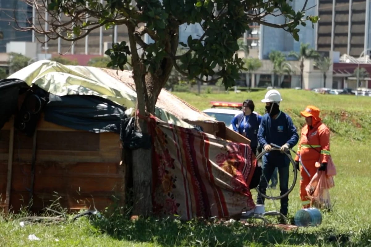 GDF fez mutirão em 42 pontos e ativou protocolo de internação involuntária