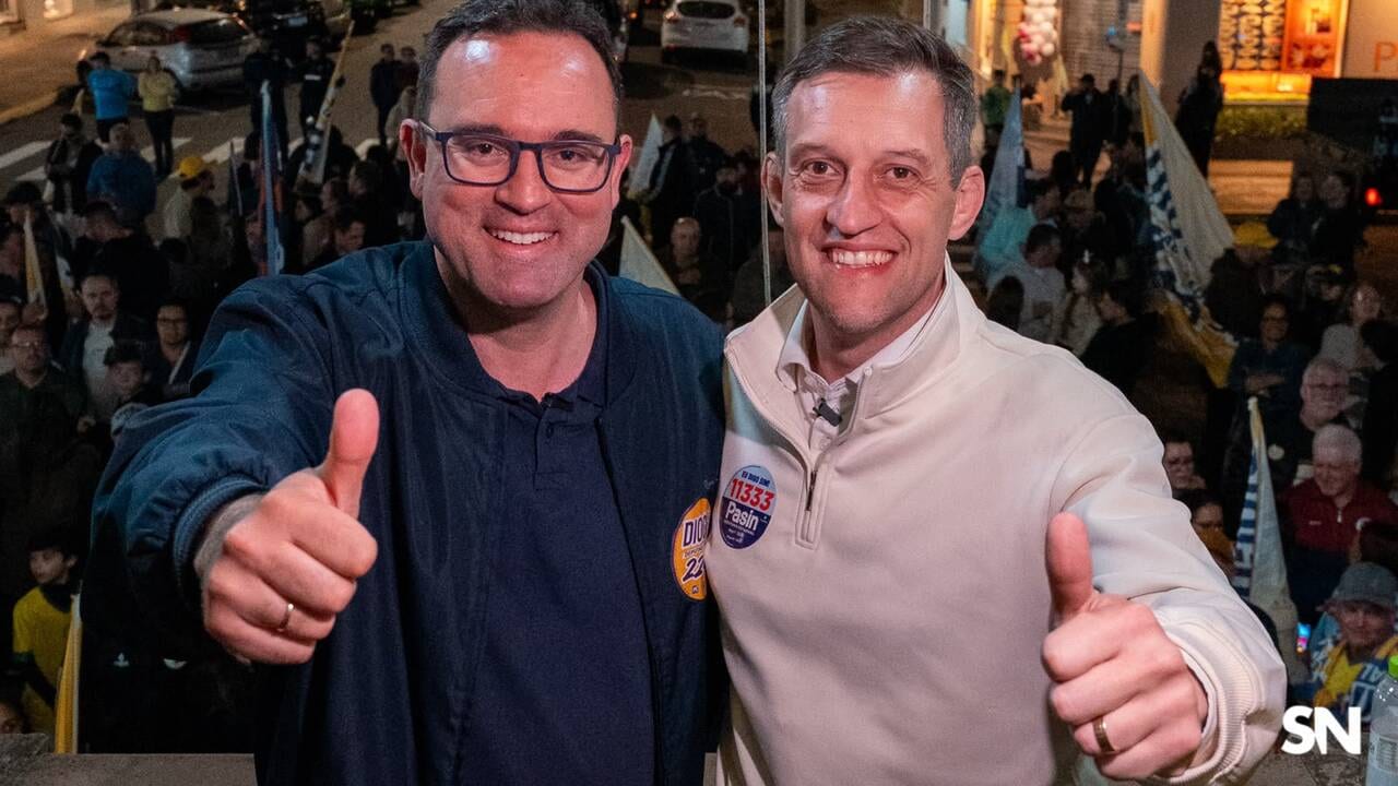 Diogo Siqueira é eleito deputado federal e Pasin reeleito estadual