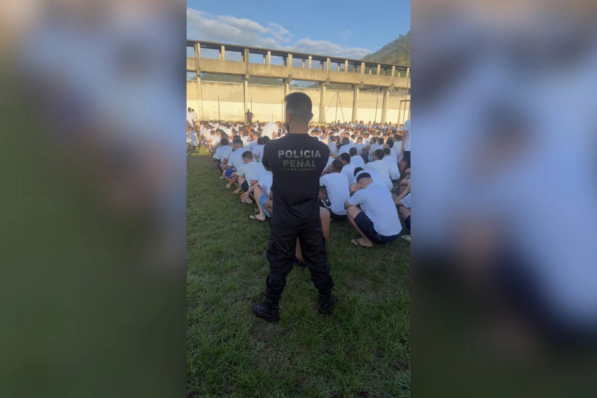Polícia Penal do Rio faz operação para barrar celulares em presídio do TCP