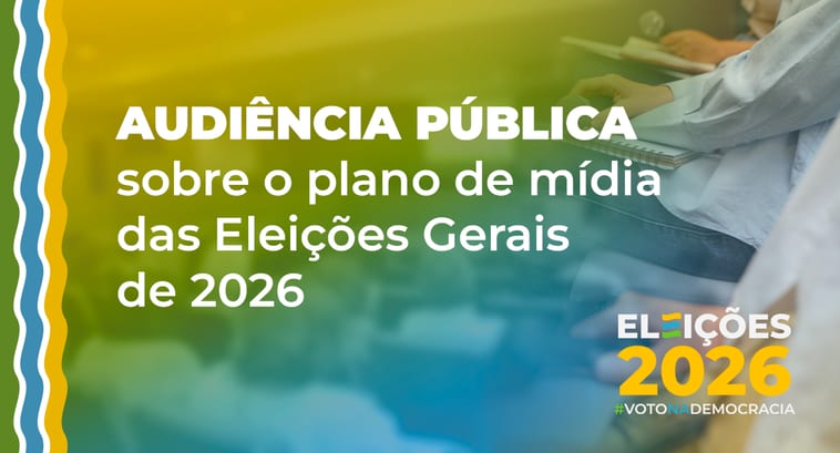 TRE-SE faz audiência pública sobre plano de mídia das eleições de 2026