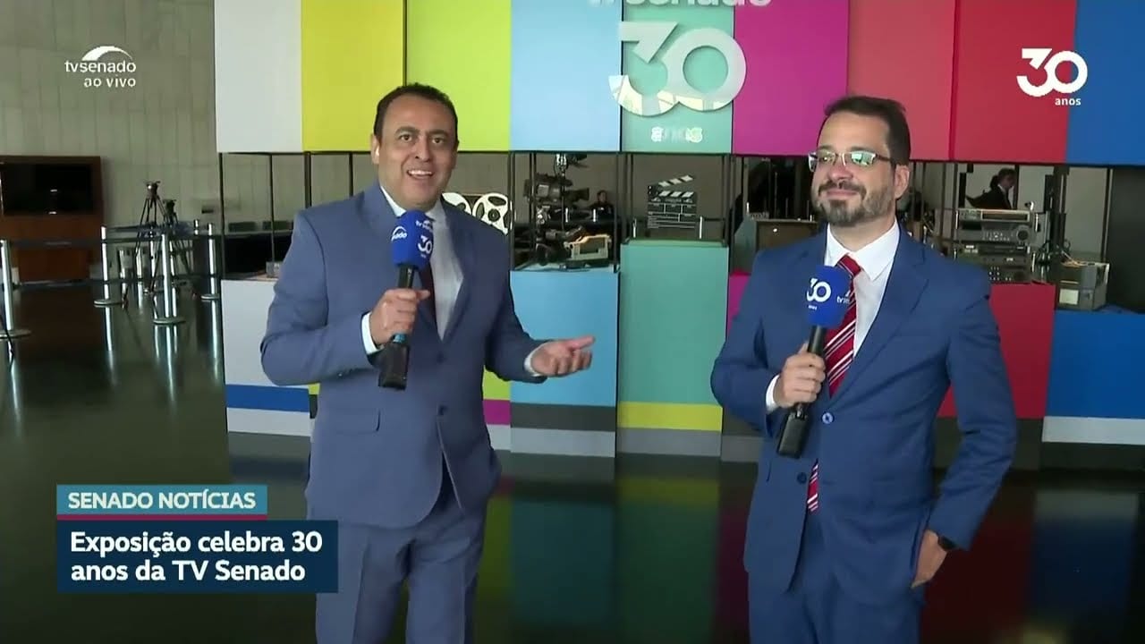 Vídeo: Exposição celebra 30 anos de pioneirismo da TV Senado