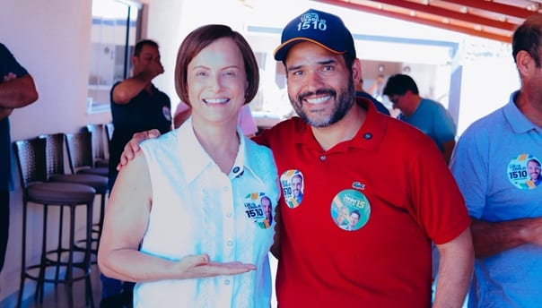 Lucas Vergílio amplia base política com apoio da prefeita de Rio Quente