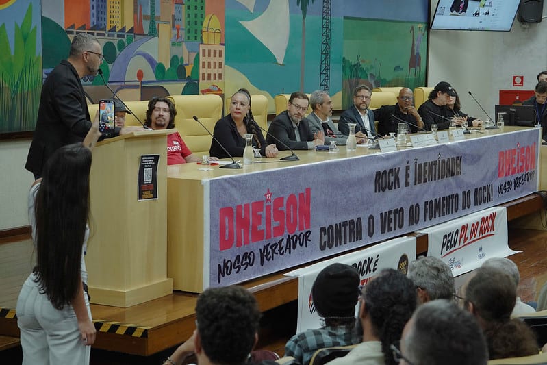 Câmara discute PL 622/2025 para criar Lei de Fomento ao Rock em São Paulo