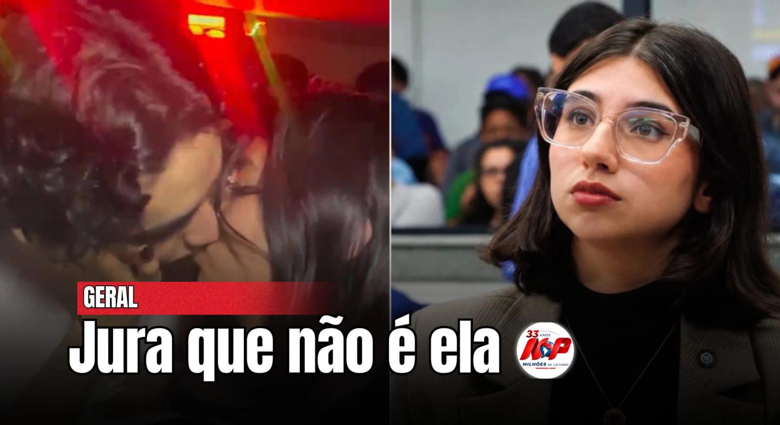 Vídeo de beijo atribuído a Eduarda Campopiano seria falso