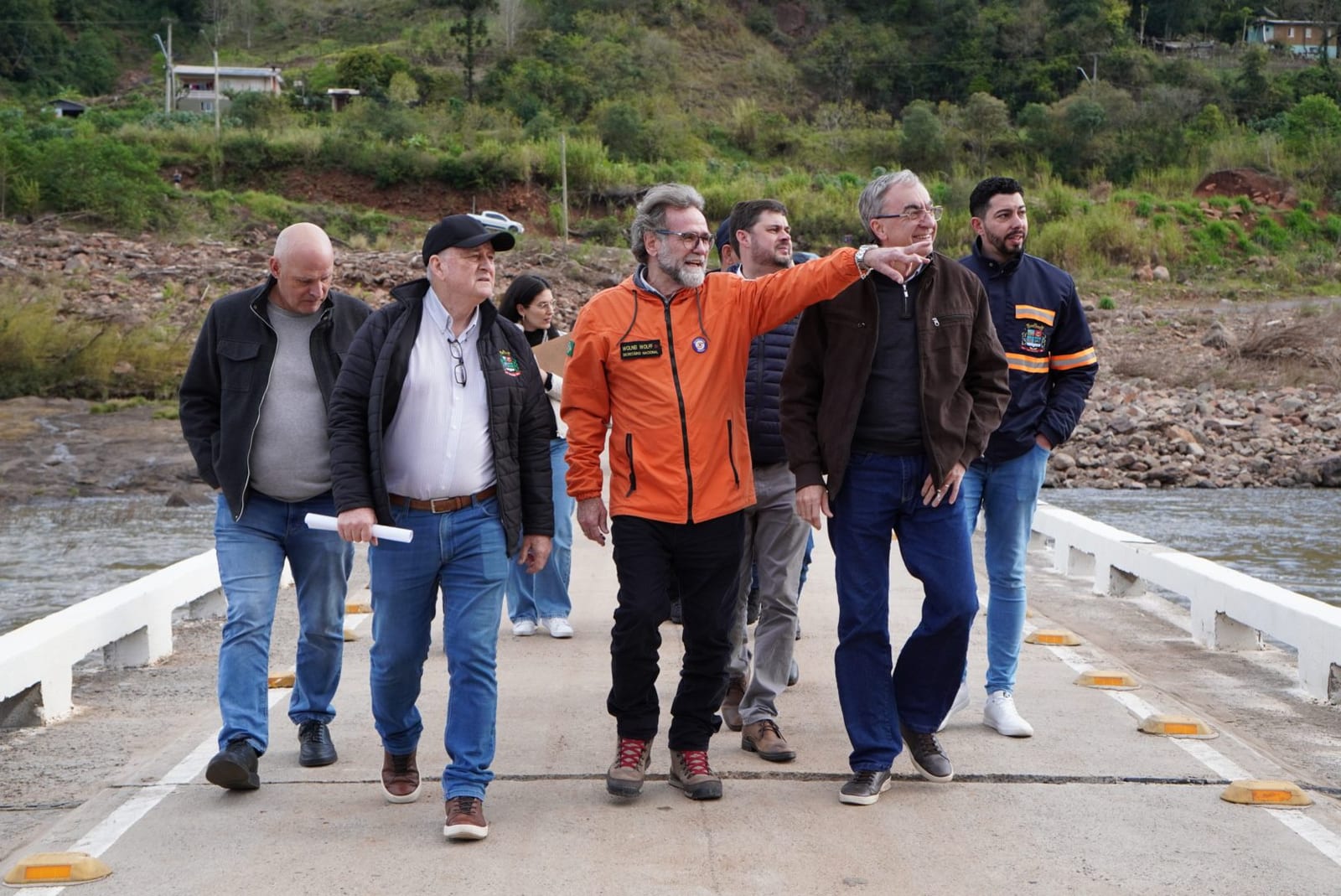 Cotiporã busca apoio federal para construir pontes acima da cota de cheias