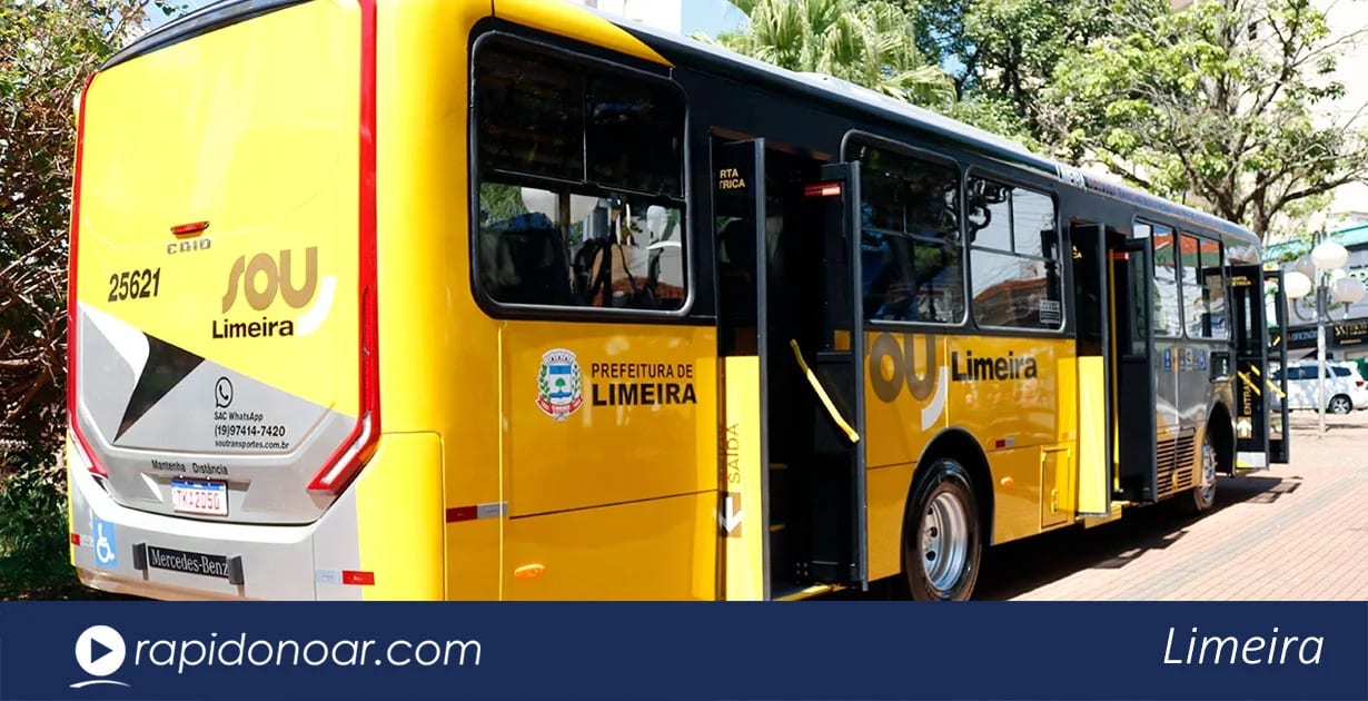 Limeira terá ônibus grátis e horários de dias úteis no domingo das eleições