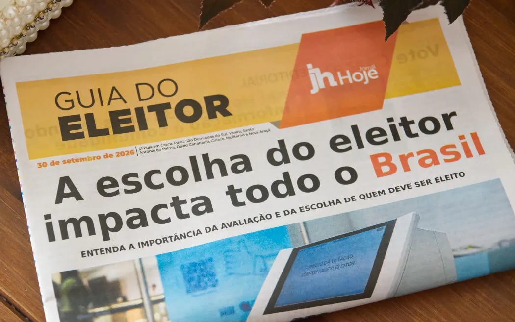 Jornal Hoje lança Guia do Eleitor 2026