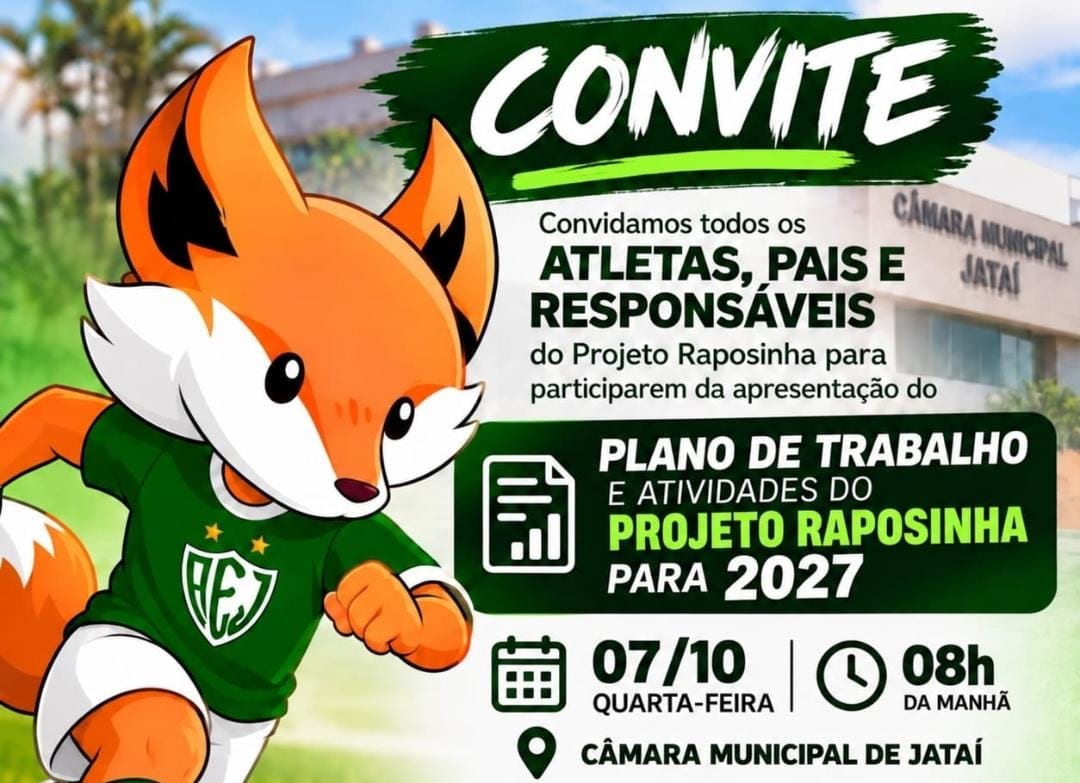 Projeto Raposinha apresenta plano de trabalho para 2027