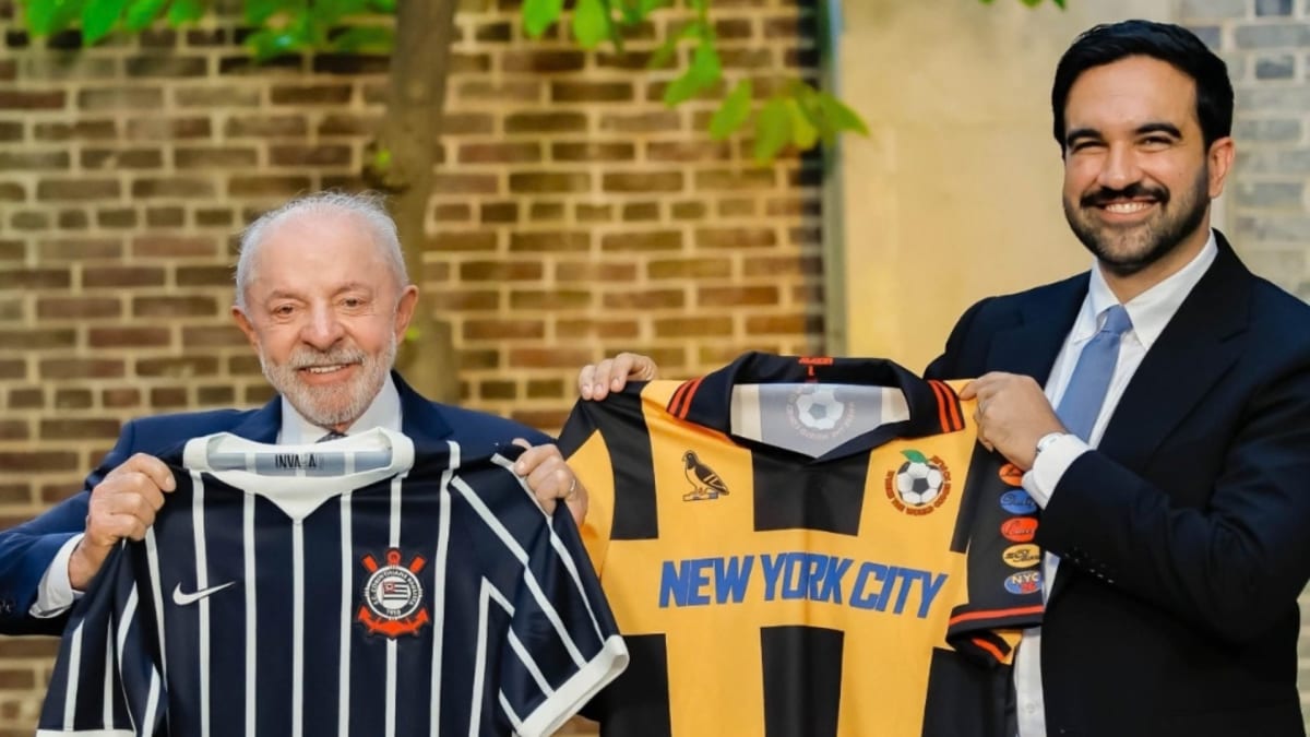 Prefeito de Nova York comemora vitória de Lula