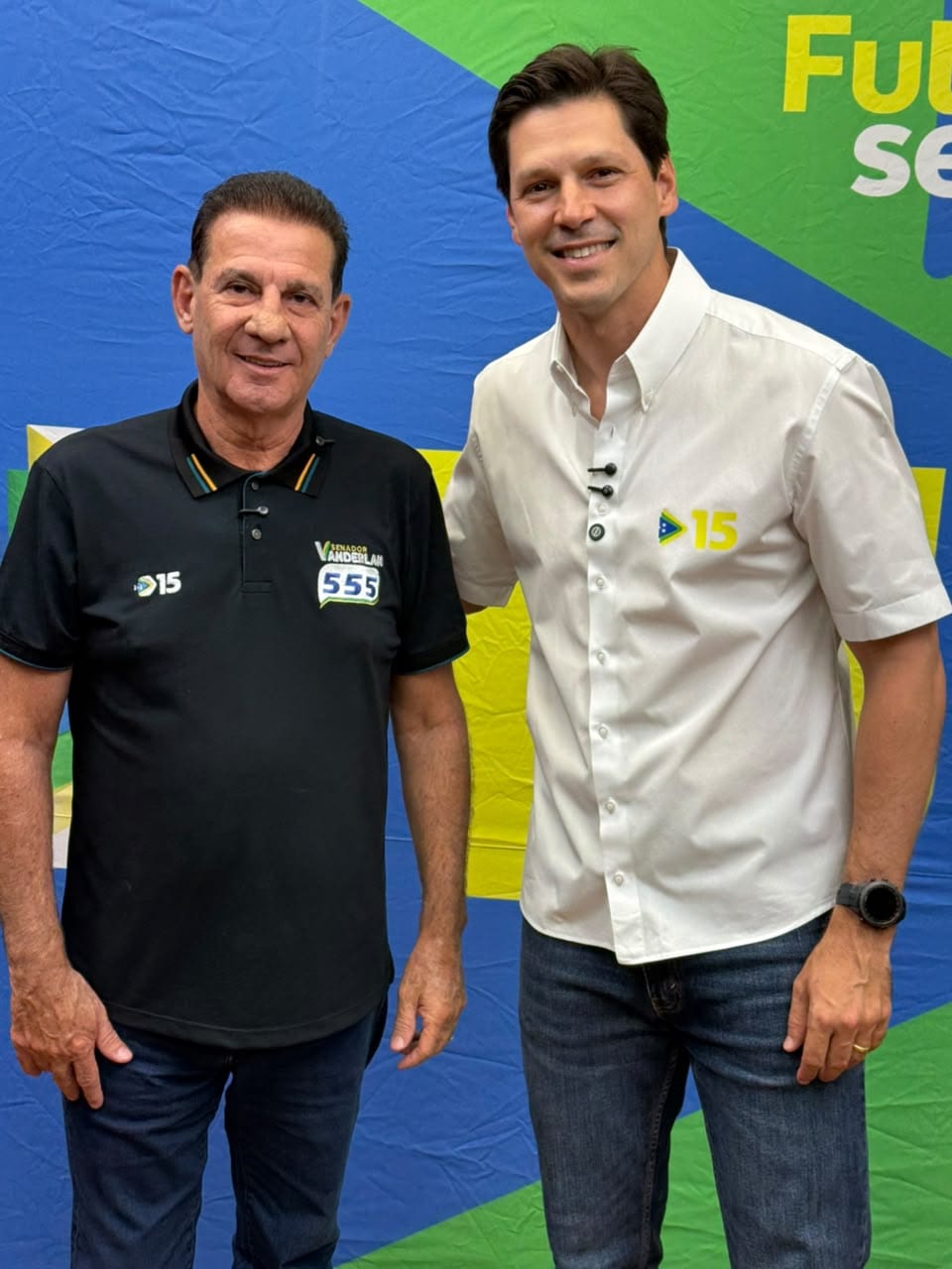 Daniel Vilela pede voto para reeleição de Vanderlan a dois dias da eleição