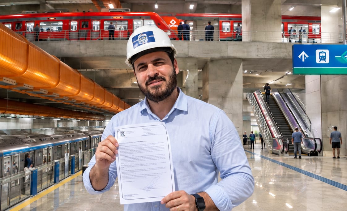 Alvará municipal libera avanço da construção da Estação Dutra da Linha 2-Verde