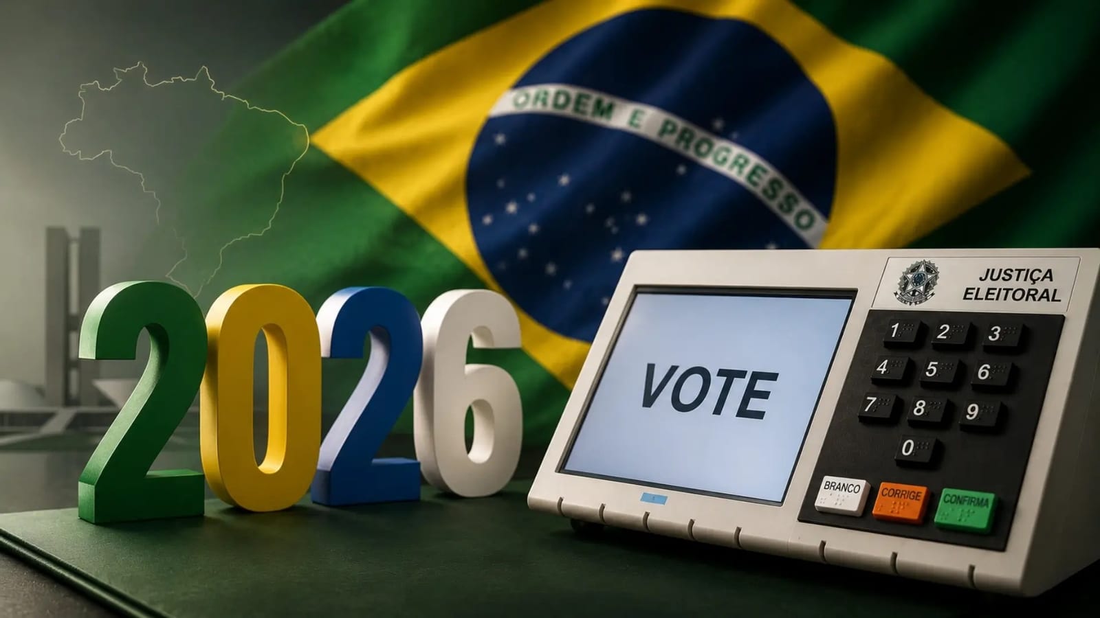 2.033 seções de votação mudam para o 2º turno de 2026
