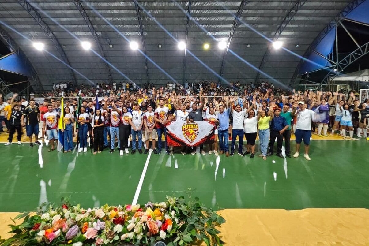 Copa Jalapão abre em grande estilo e movimenta o futsal em Novo Acordo