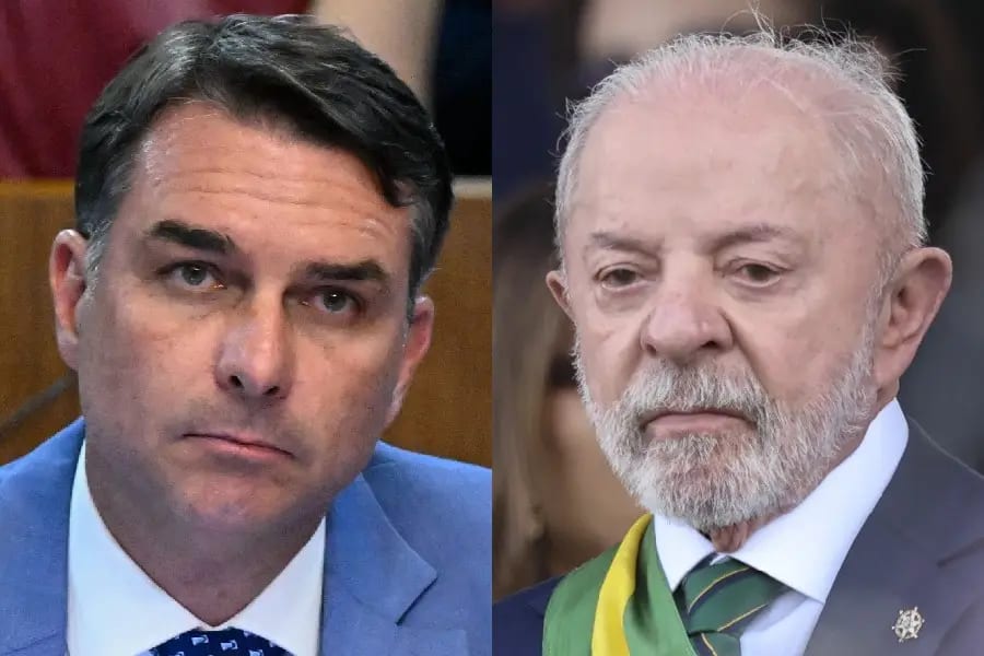 Três pesquisas colocam Flávio à frente de Lula nos votos válidos, a uma semana do 2º turno