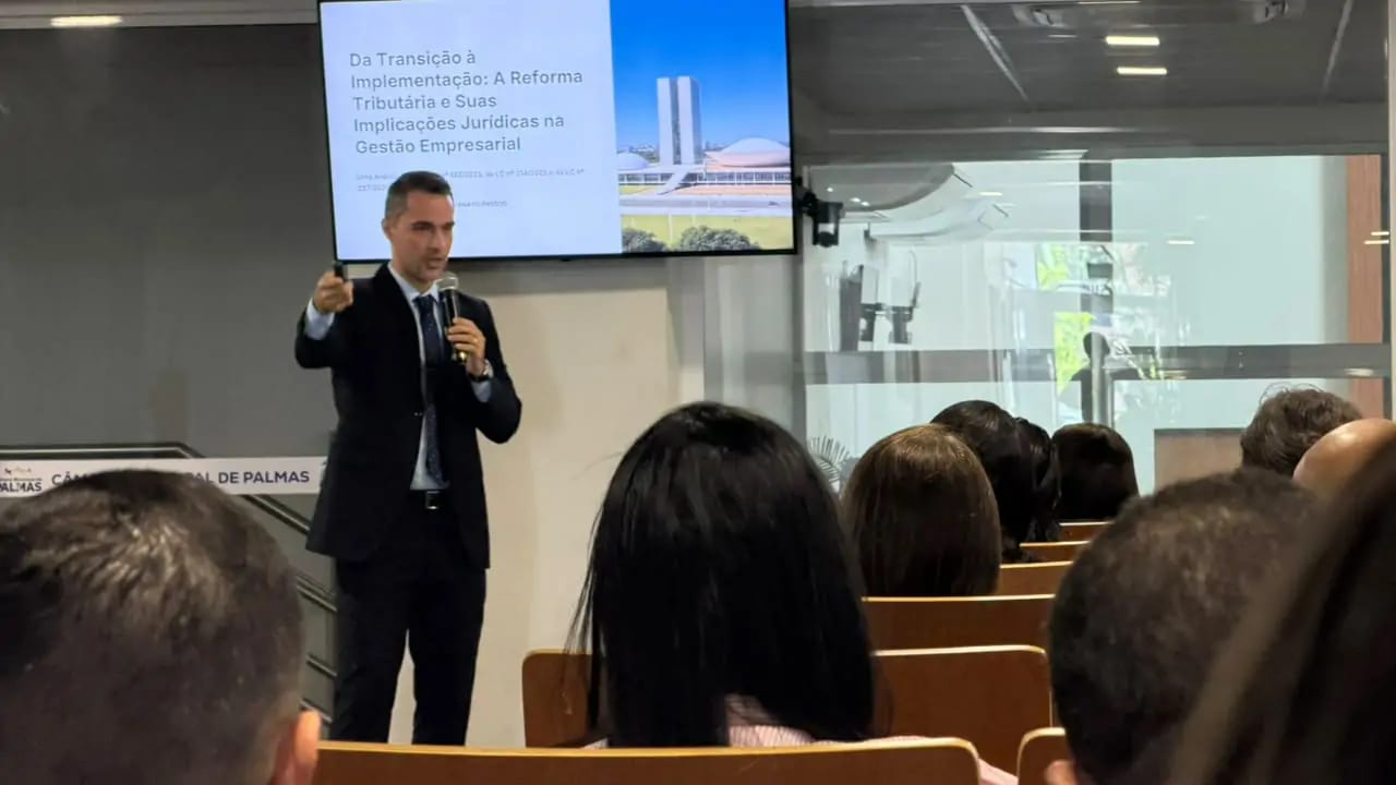 Reforma Tributária em Palmas é tema de palestra na Câmara