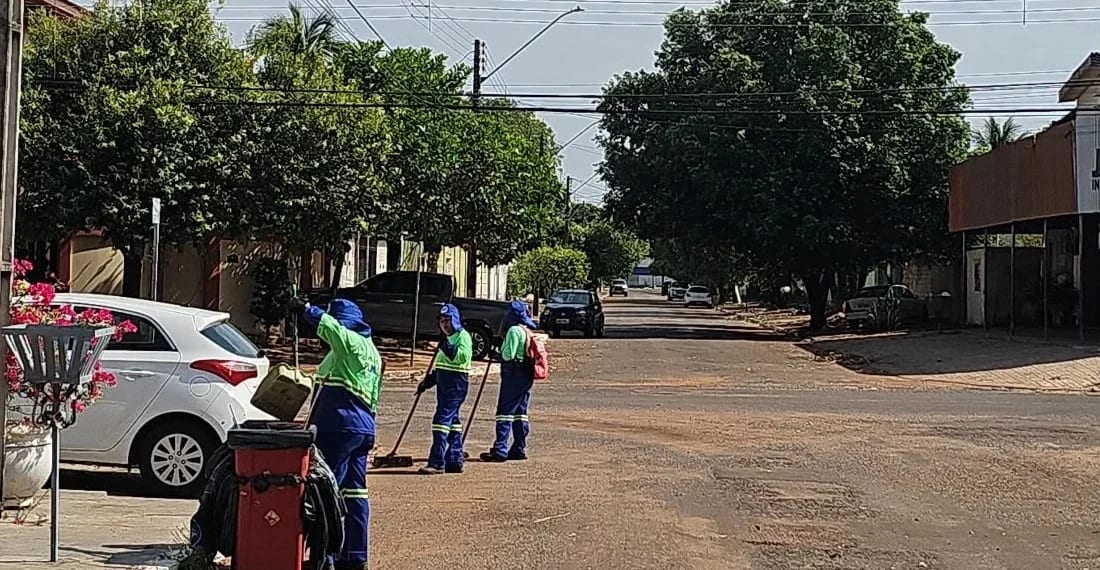 Palmas reduz jornada de limpeza urbana para seis horas até 31 de outubro