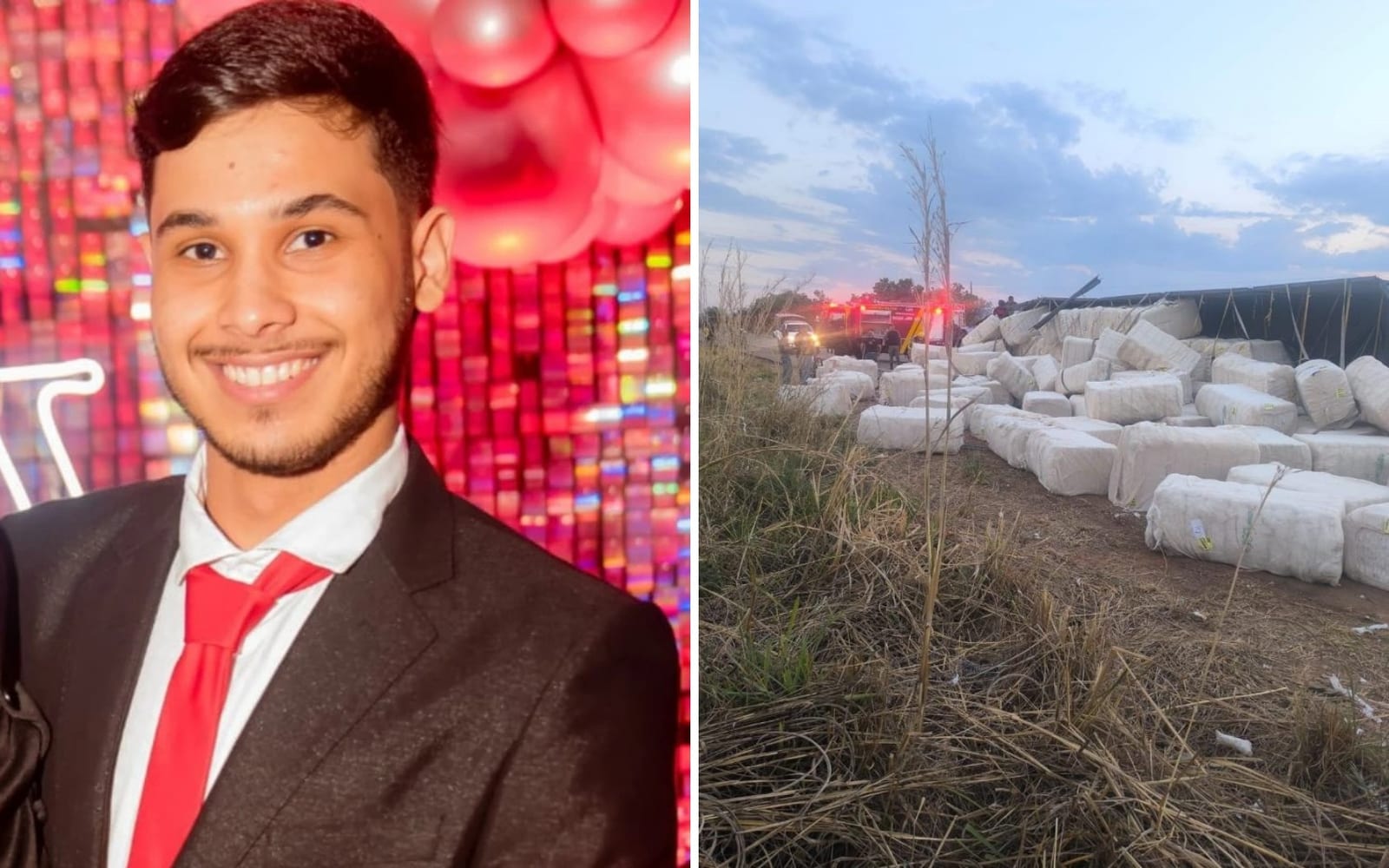 Servidor público morre aos 21 anos em acidente entre três veículos na BR-158