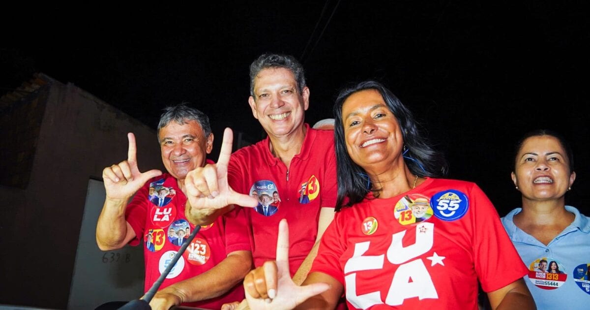 Wellington Dias participa de carreata com Márcio Macêdo e Eliane Aquino em Aracaju