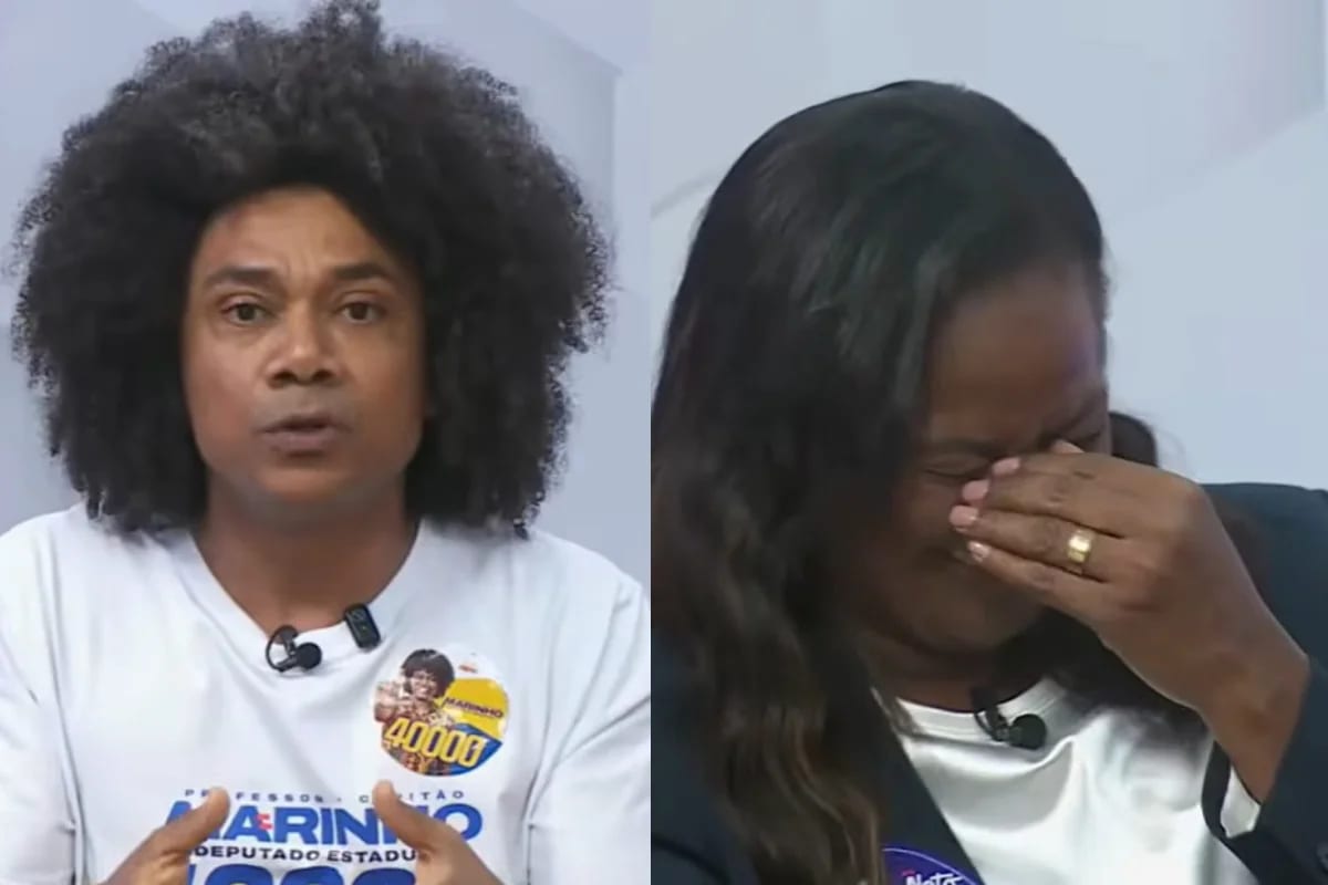 Candidata do PL tem crise de riso em debate e diz ter feito de propósito