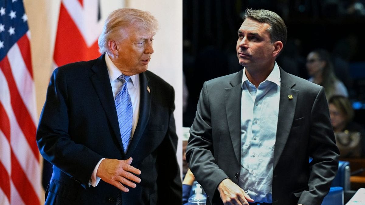 Flavio Bolsonaro movimenta o tabuleiro político em fuga para os EUA