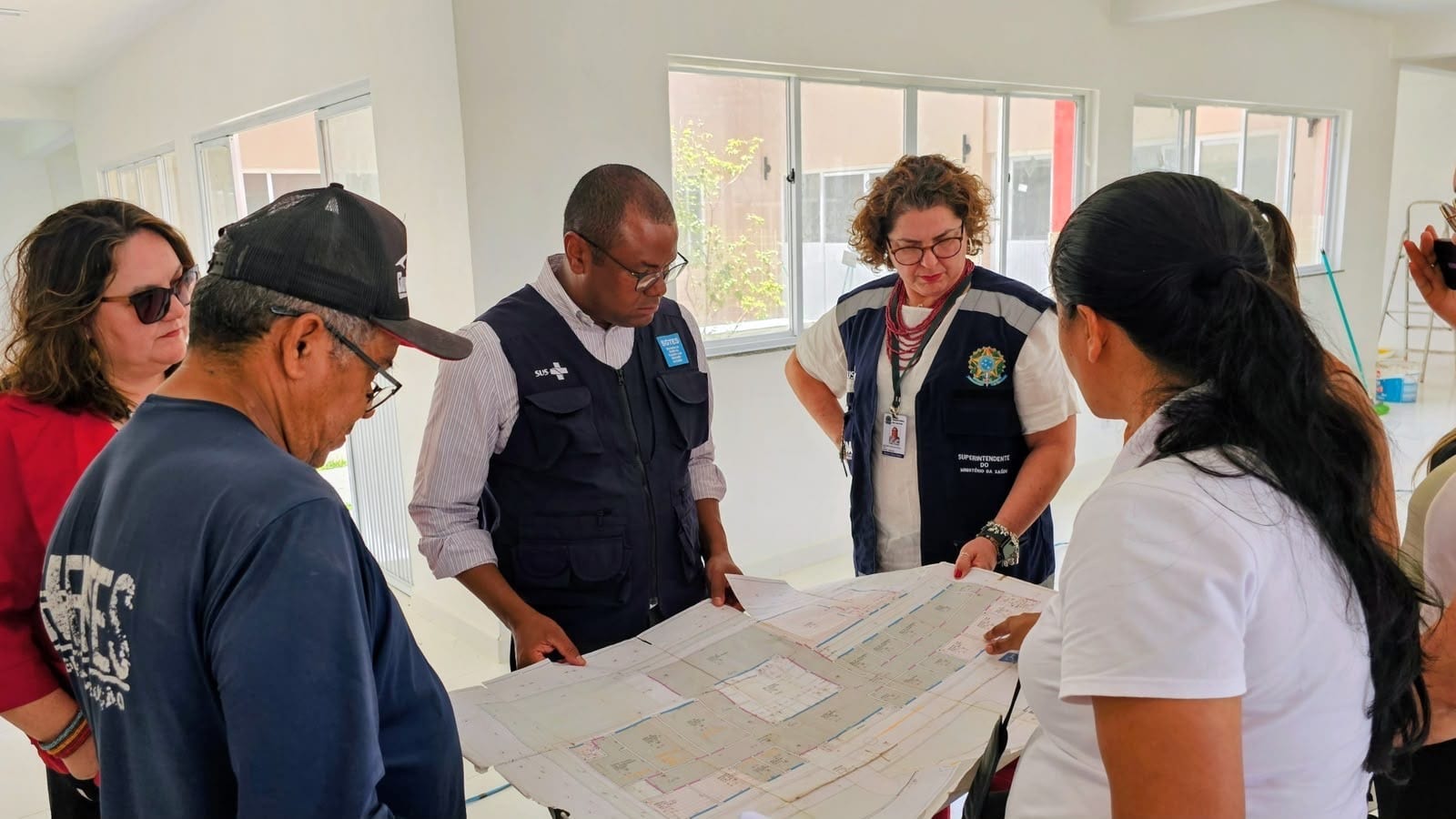 Secretário do Ministério da Saúde vistoria obras do Novo PAC Saúde em Sergipe