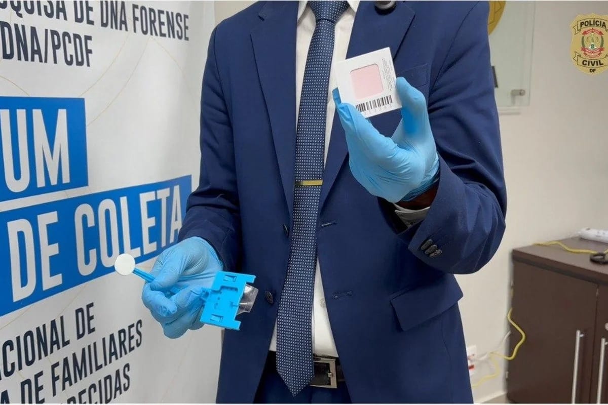 PCDF coleta DNA de familiares de desaparecidos de 24 a 28 de agosto