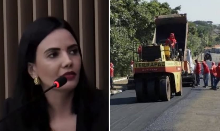 Vereadora critica asfalto de Araras que recebeu investimentos em 2022 e 2023