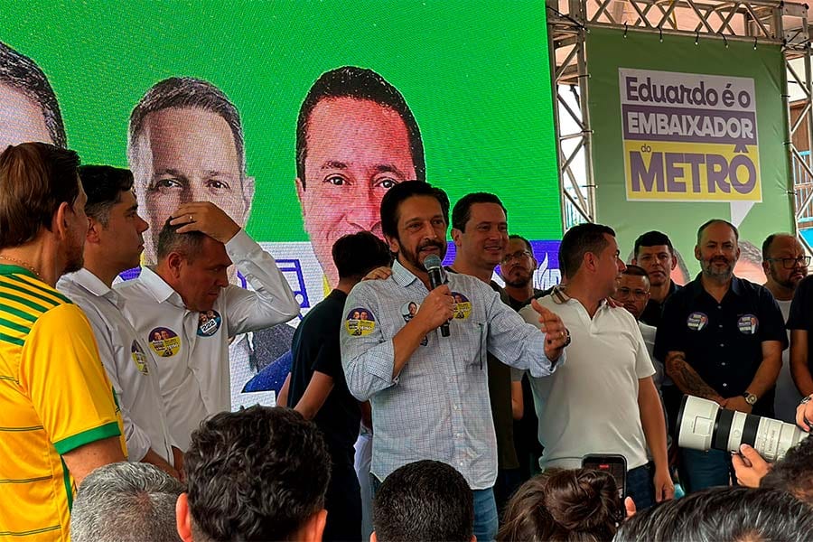 Ao lado de Ricardo Nunes, Eduardo Nóbrega lança campanha à reeleição em Itapecerica da Serra e aposta em fortalecimento