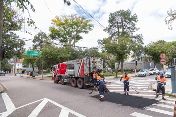 Prefeitura de Jundiaí recupera cerca de 100 buracos por dia