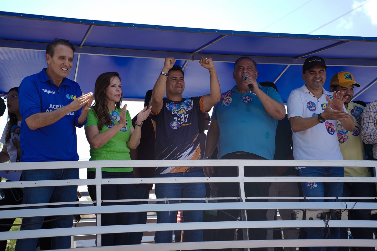 Ao lado de Wanderlei, Dorinha, Gomes e Gaguim, Lucas Campelo reúne milhares de pessoas em Araguaína e se consolida como