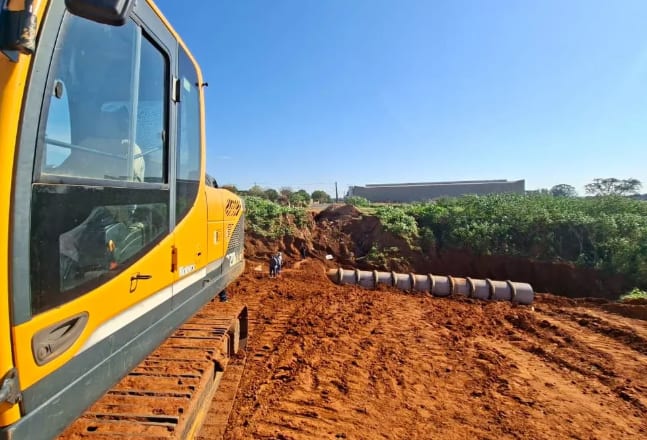Tupã retoma obras de contenção de erosão na rua Gentil Morábito